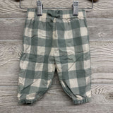 Flutter Sleeve Shirt & Joggers Buffalo Plaid 3-6M