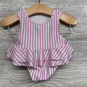 2 Pc Flared Swimsuit Stripes 18-24M