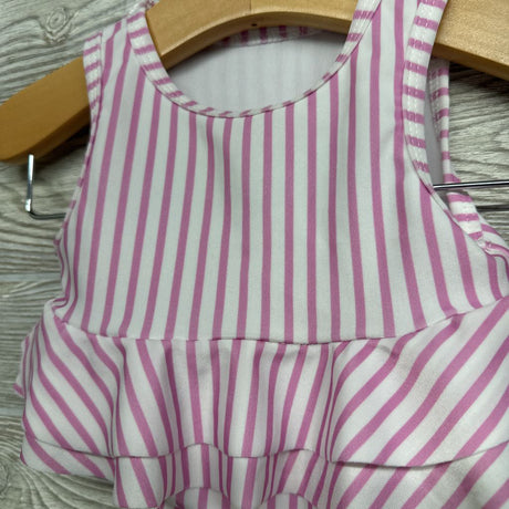 2 Pc Flared Swimsuit Stripes 18-24M