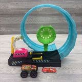 Monster Trucks Glow In The Dark Epic Loop Challenge Playset