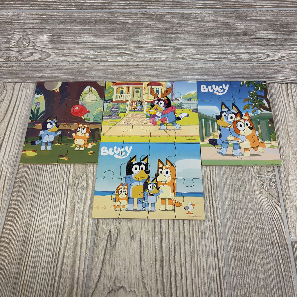 3 Pc Wooden Puzzle Set