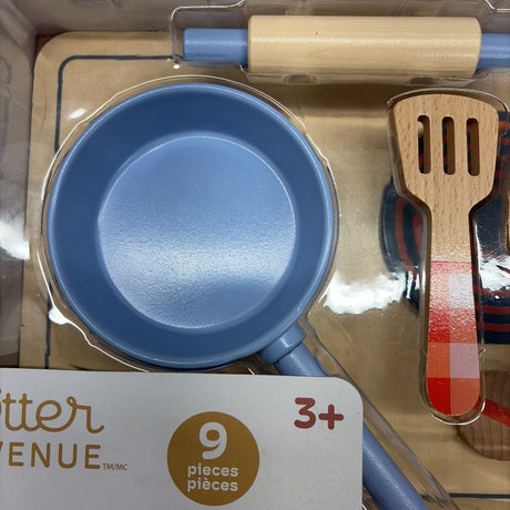 Mini Cooking Wooden Playset