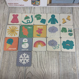 Weather Station Wooden Set