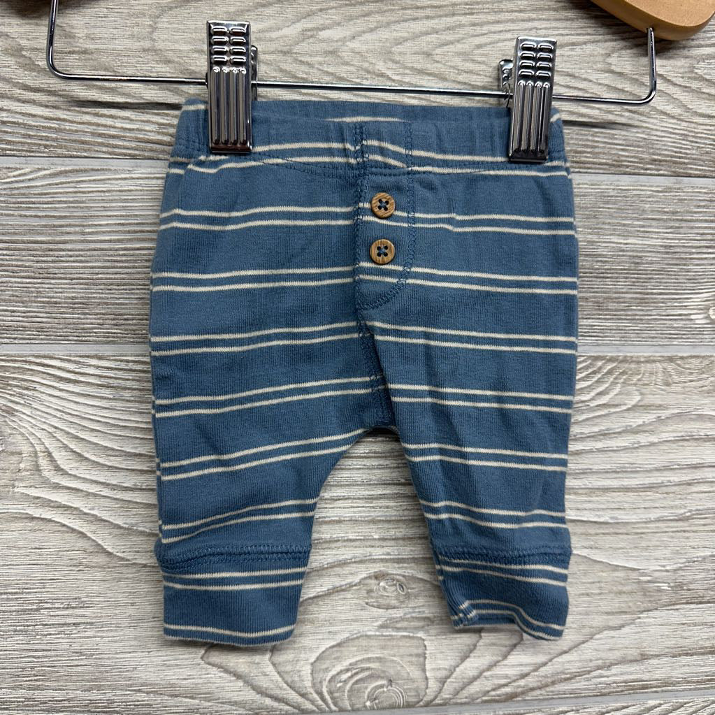 Bodysuit & Pants Stripes Cuddly Little Guy NB
