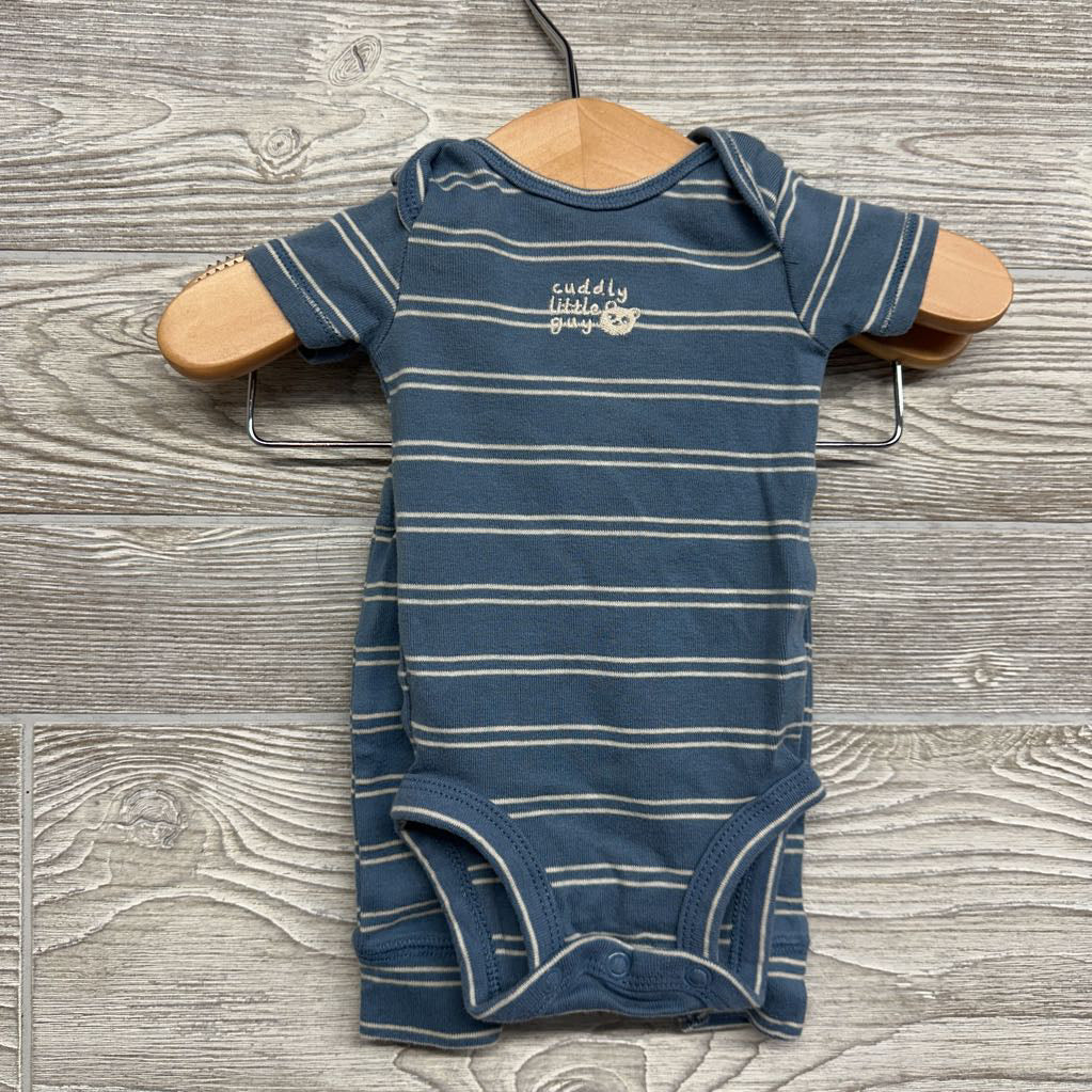 Bodysuit & Pants Stripes Cuddly Little Guy NB