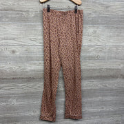 2 Pc LS Button Up PJs Animal Print 10-12
