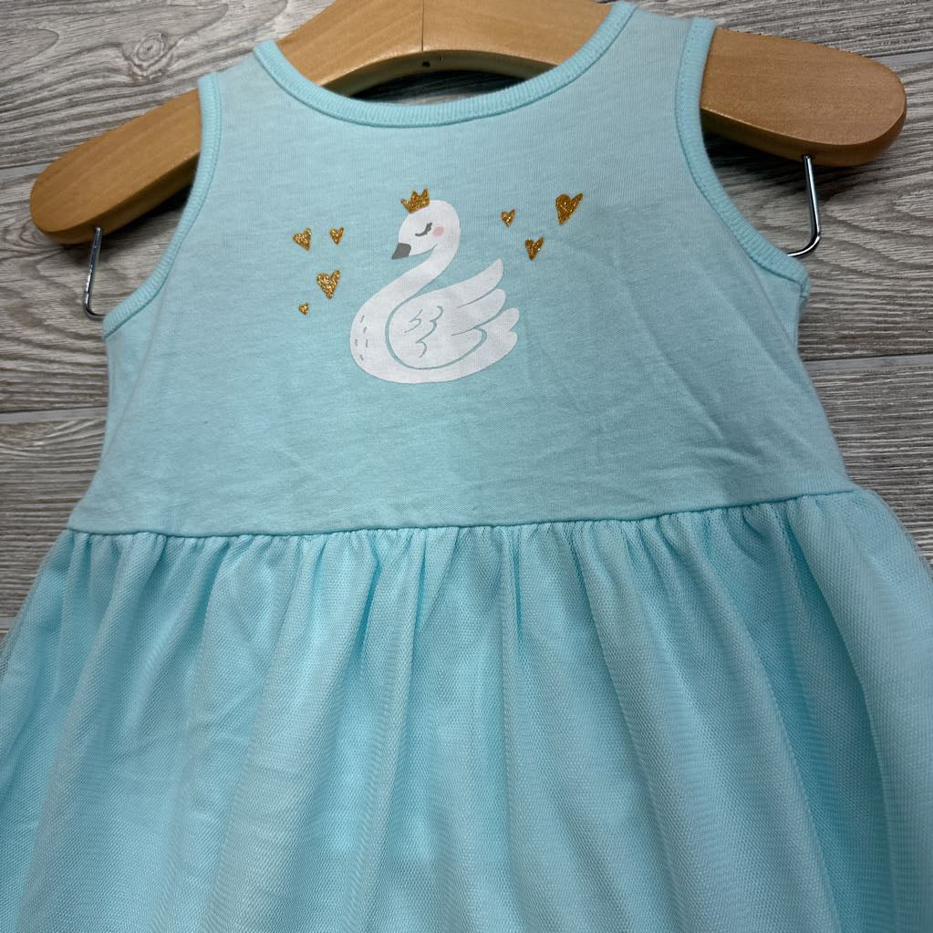 Tank Tulle Dress & Bloomers Swan 12M