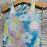 Active Tank Top & Shorts Tie Dye Flowers 12M