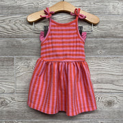 Ribbed Tank Dress Stripes & Bloomers 12M