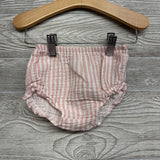 Gauze Button Up Tank Top & Bubble Shorts Stripes 12M