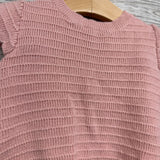 Sweater Knit Shirt & Shorts Scallop Trim 12M