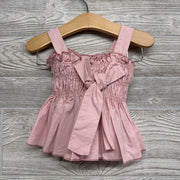 Smocked Tank Top Bow & Bubble Shorts 9-12M