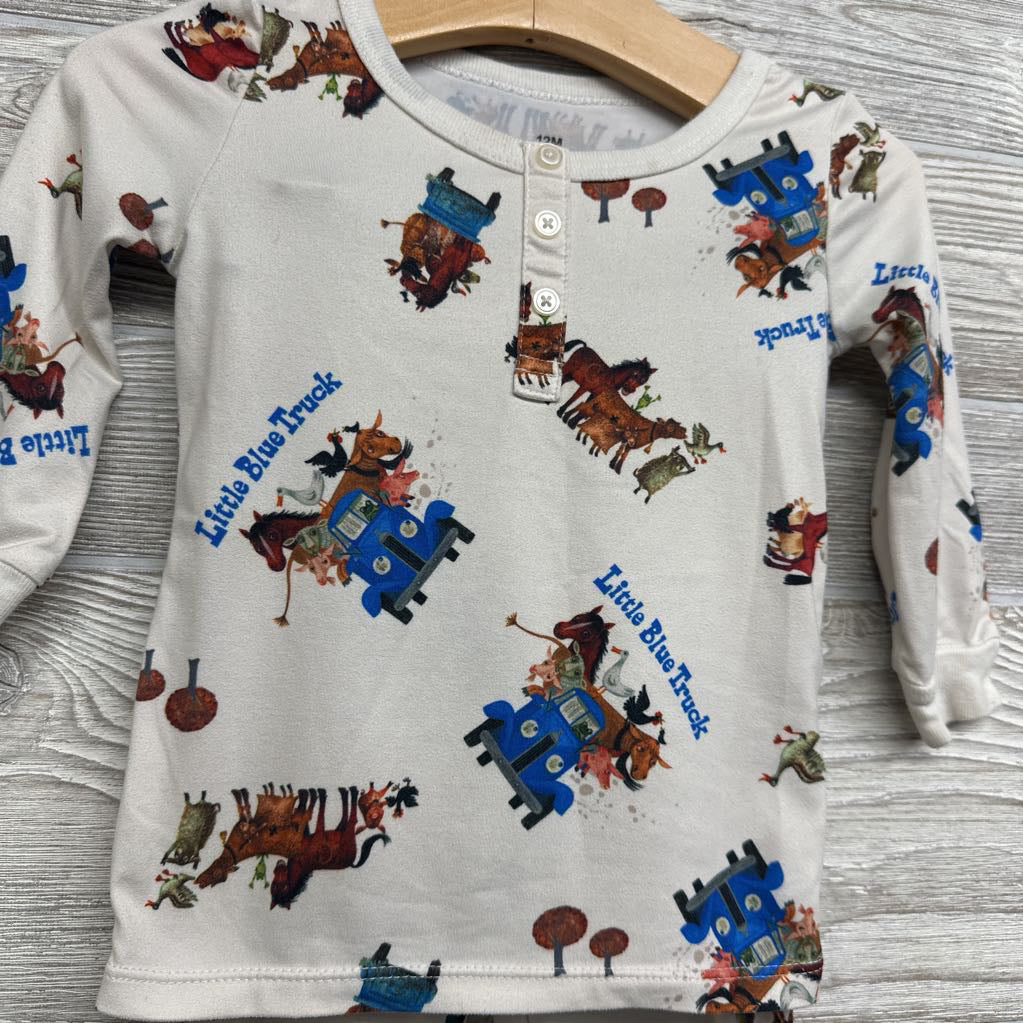 2 Pc LS PJs Little Blue Truck 12M