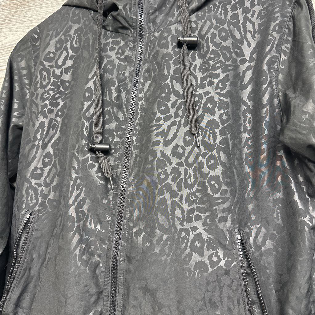 Windbreaker Jacket Animal Print 14-16 (Adult Small)