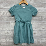 Ribbed Dress Cuffed Sleeves 6-7