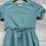 Ribbed Dress Cuffed Sleeves 6-7