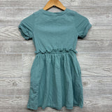 Ribbed Dress Cuffed Sleeves 6-7