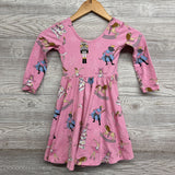LS Joy Dress Ballerinas Rocking Horses 5-6