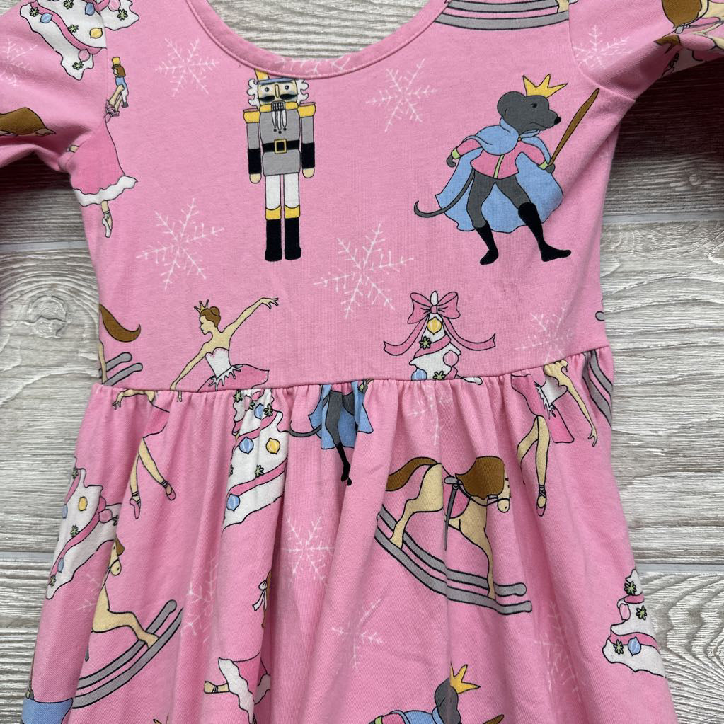 LS Joy Dress Ballerinas Rocking Horses 5-6