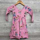 LS Joy Dress Ballerinas Rocking Horses 5-6