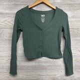 LS Ribbed Tank Top & Cardigan 10-12