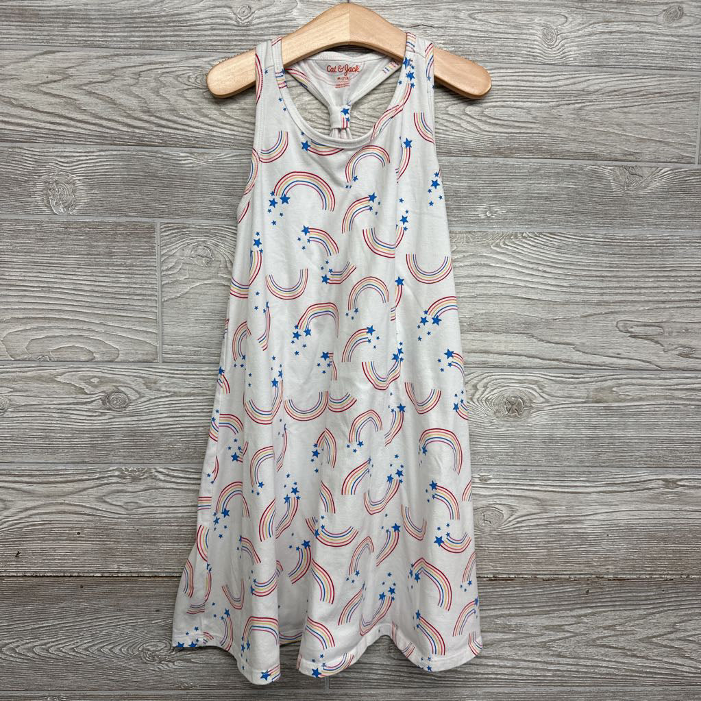 Tank Dress Rainbows & Stars 7-8