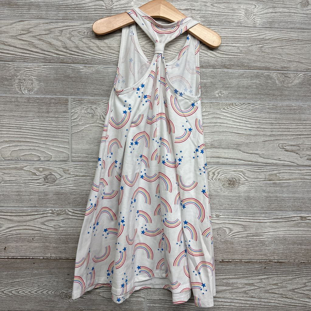 Tank Dress Rainbows & Stars 7-8