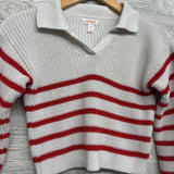 Striped 6-7Sweater W/ Collar