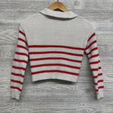 Striped 6-7Sweater W/ Collar