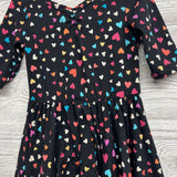 LS Twirl Dress Hearts 5-6