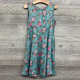 Tank Dress Flowers 6-7