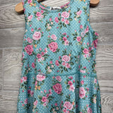 Tank Dress Flowers 6-7