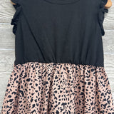 Ruffle Sleeve Dress Animal Print 6