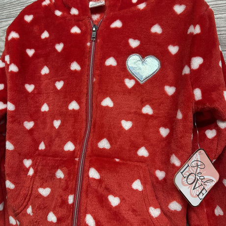 NEW Plush Jacket Hearts 6x
