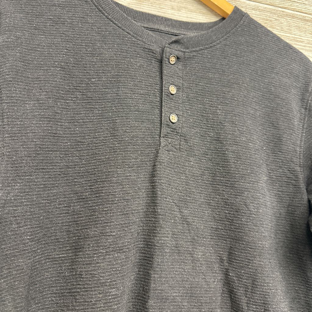 Ribbed Henley Shirt 10-12
