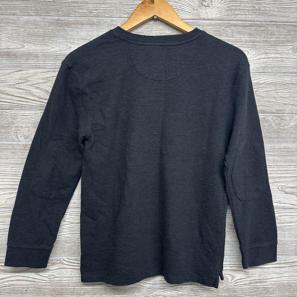 Ribbed Henley Shirt 10-12