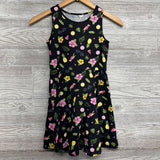 Tank Dress Flowers Fruit Parrots 7-8