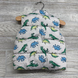 Puffer Vest Dinosaurs 6-12M