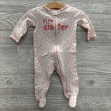 Sleeper Flowers Little Sister 3-6M