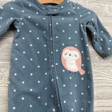 Blanket Sleeper Dots Owl 6M