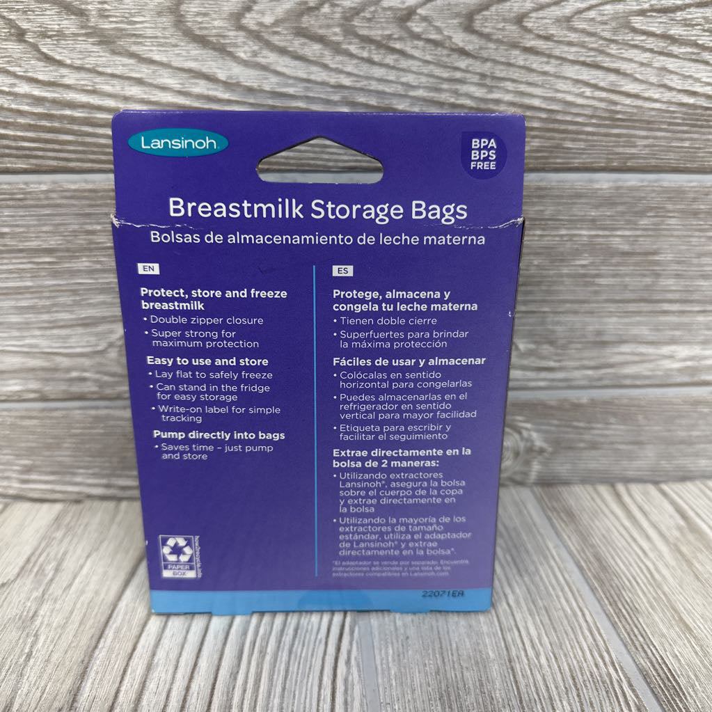 NEW 50 Pk Breastmilk Storage Bags