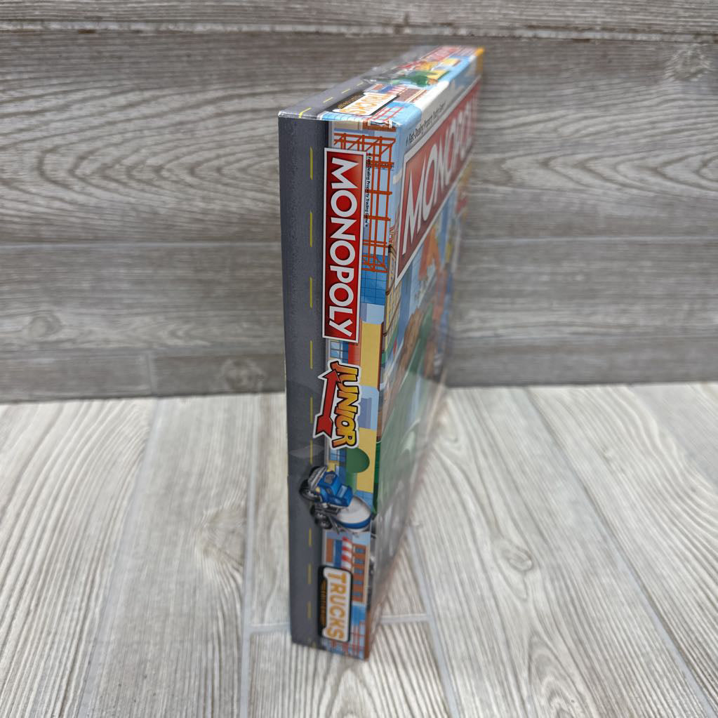 NEW Monopoly Junior Trucks Edition
