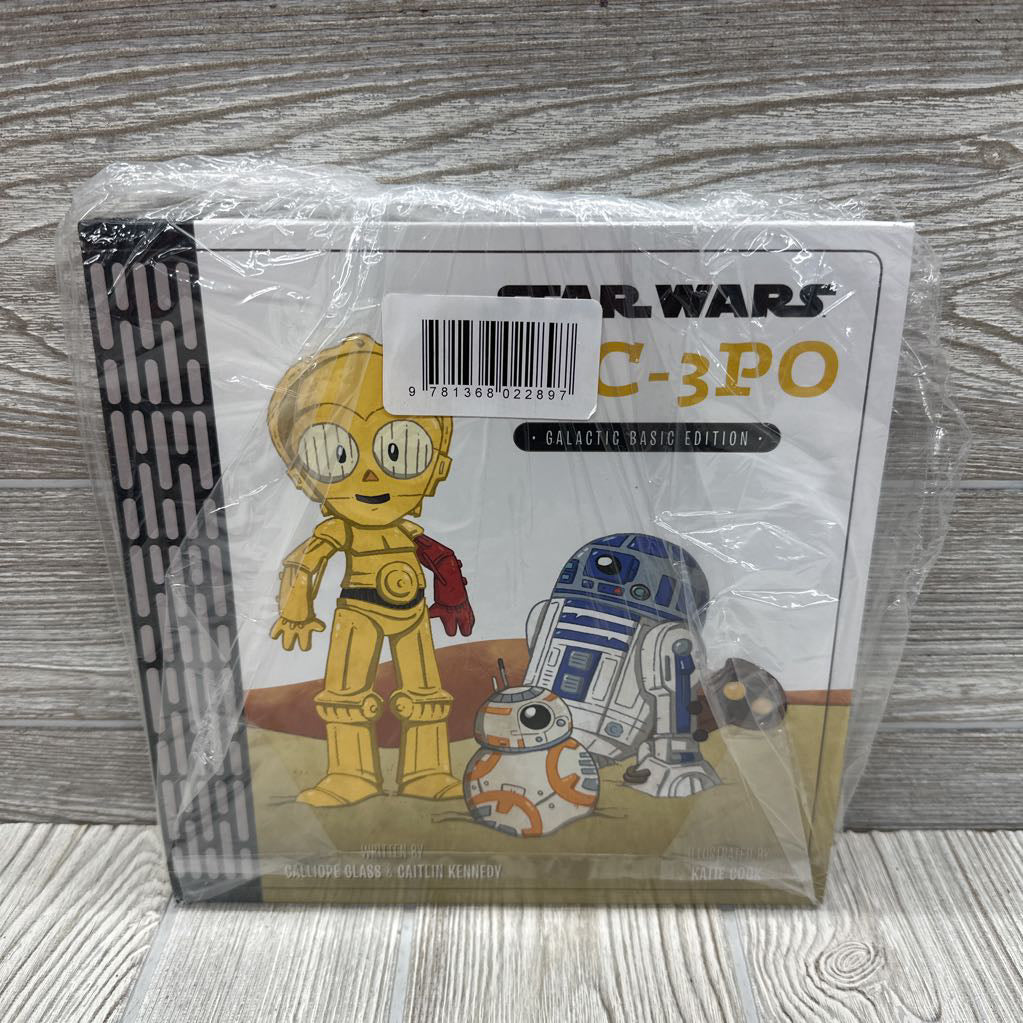 NEW Book Star Wars ABC-3PO Galactic Basic
