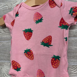 Bodysuit Strawberries 0-3M