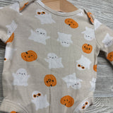 LS Bodysuit Ghosts Pumpkins 0-3M