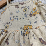 Textured Tank Dress Pooh Hunny 0-3M
