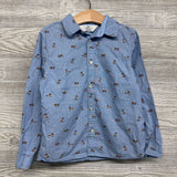 LS Chambray Button Up Shirt Deer 6X