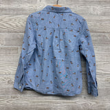 LS Chambray Button Up Shirt Deer 6X