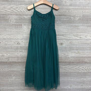 Tank Tulle Macrame Lace Dress 4-5