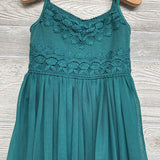 Tank Tulle Macrame Lace Dress 4-5
